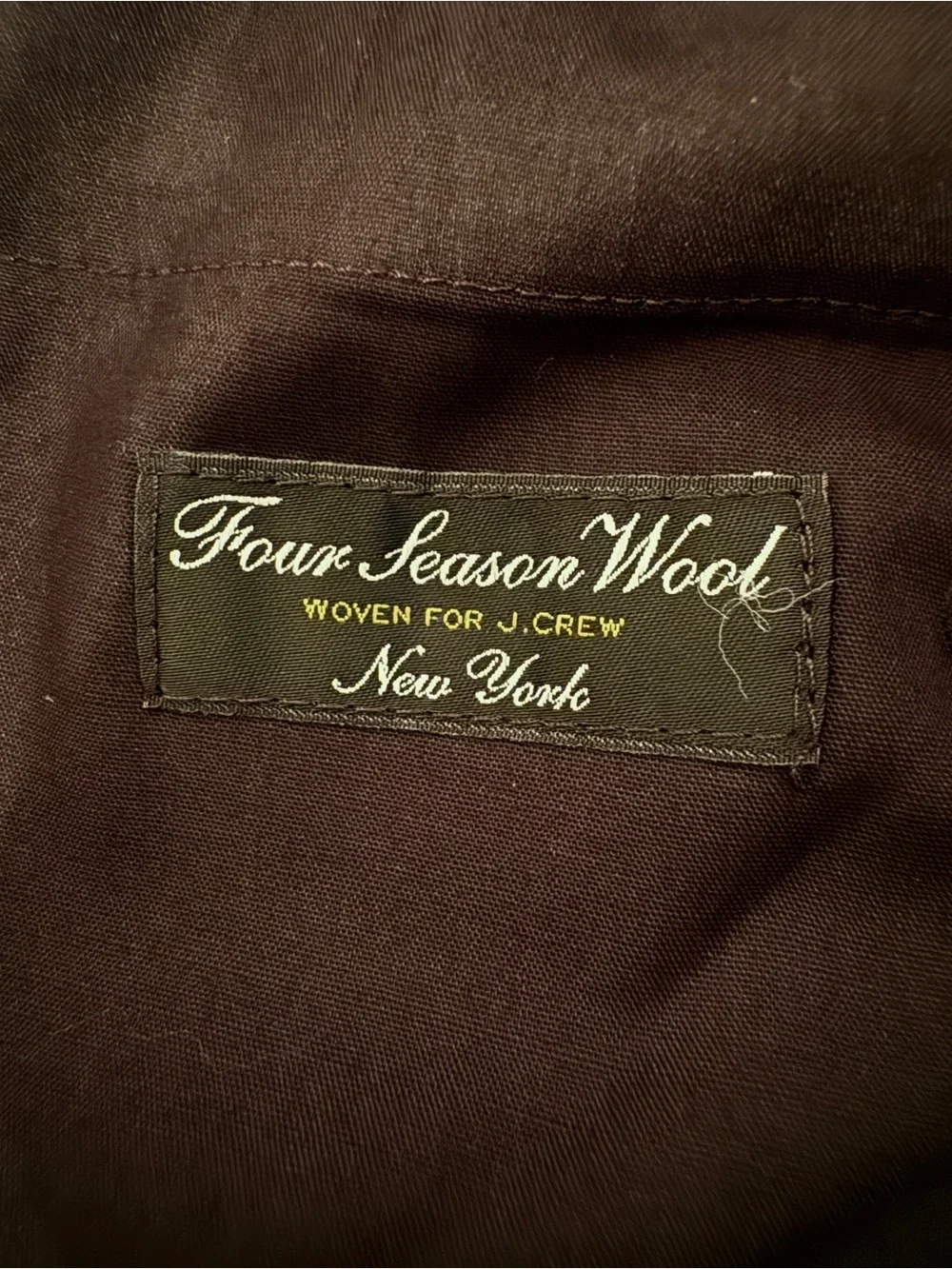J. Crew Men’s Ludlow Navy 4-Season Wool Pants. Modern, slim fit. W31/L32 NWOT.
